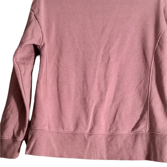 Hippie Rose Soft Pink 1/4 Zip Fleece Top - Picture 2 of 3